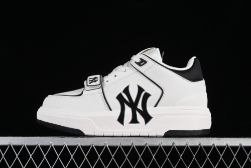 MLB Chunky Liner New York Yankees Hook & Loop Lightweight Platform Sneakers with 6cm Height Increase - 3ASXLMB3N50BKS