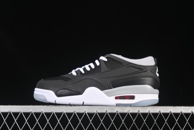 Nike Air Jordan 4 Remastered Sneakers in Black Grey White - HV5184-010