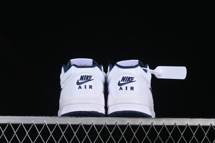 Nike Air Jordan Stadium 90 AJ Casual Sneakers with Midfoot Mesh Panels and Shark Tooth Design - HJ4406-100