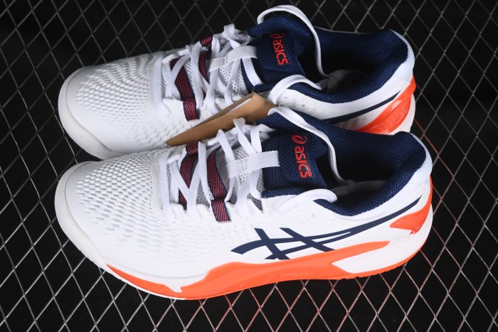 Asics Gel-Resolution 9 Retro Breathable Cushioned Casual Running Shoes - 1041A376-102