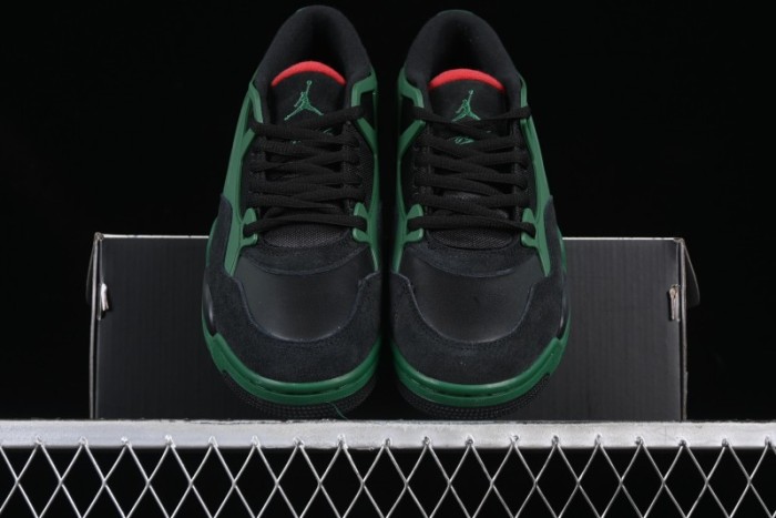 Nike Air Jordan 4 Remastered Sneakers with Textile Mesh Leather and Suede Upper - FQ7939-003