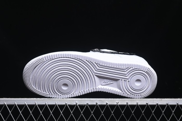 Nike Air Force 1 '07 Low Stussy Collaboration - Crystal Milk Coffee Low-Top Casual Sneakers - IF1686-101
