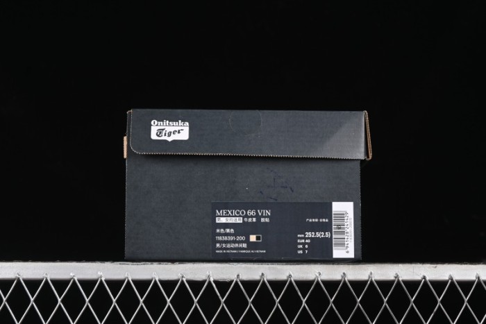 Onitsuka Tiger Mexico 66 Low-Top Leather Sneakers for Casual Running - 1183B391-200