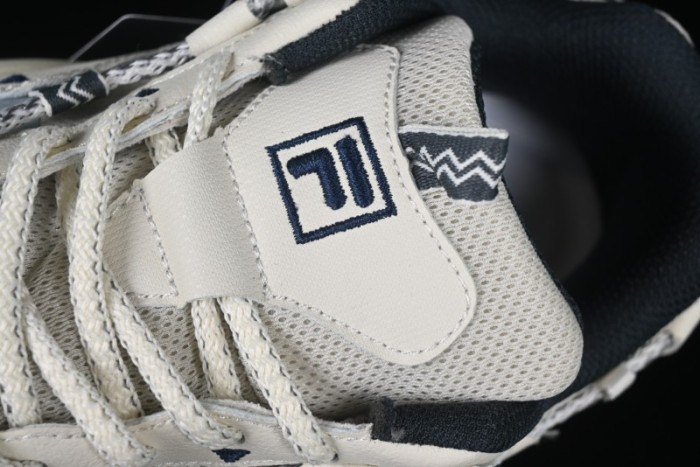 Fila Fusion Retro Mars Running Shoes with Lace-Up Design and Cushioned Sole - F12W432101FSH