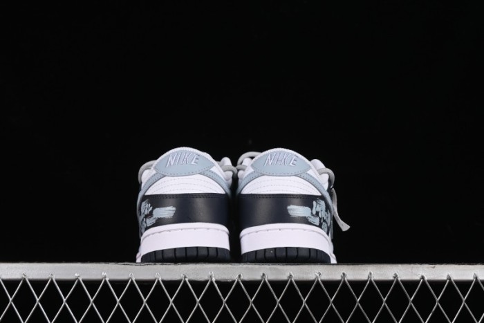 Nike Dunk Low Retro SB Graffiti Strap Casual Skate Shoes - FB9109-401