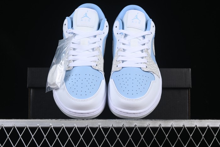 Nike Air Jordan 1 Low  True Blue  Basketball Shoes - IB7692-400