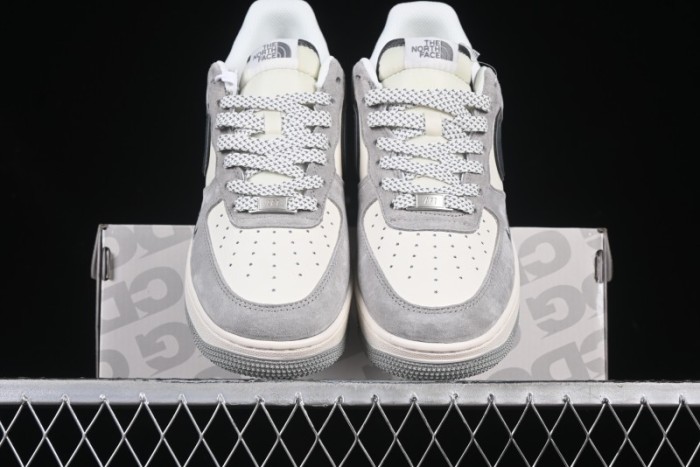 Nike Air Force 1 '07 Low The North Face Collaboration Versatile Beige-Grey Casual Sneakers - XZ6188-760