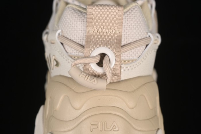 Fila Heritage Fluid Cat Paw 5.0 Retro Dad Shoes with Lace-Up Design - F12M412105FOS