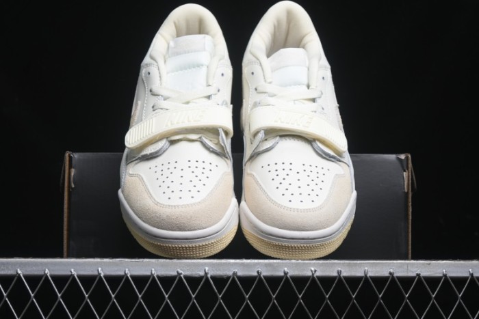 Nike Air Jordan Legacy 312 Low Sneakers with Velcro Strap and Triple Fusion Design - FQ7827-102