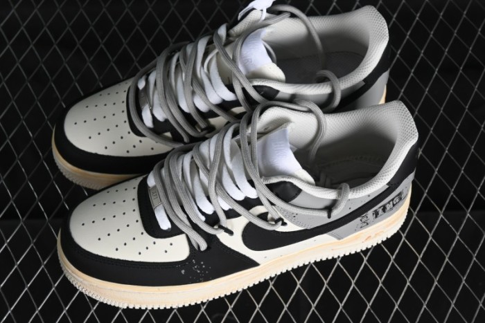 Nike Air Force 1 '07 Low Custom Hand-Painted Anime Theme Casual Sneakers with Strap - ZH0316-015 1