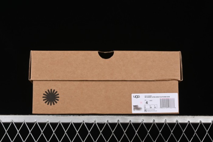 UGG Classic Ultra Mini Platform 3CM Wool Blend Mini Short Boots - 1135092