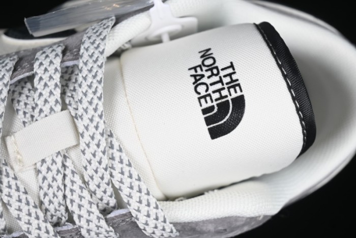 Nike Air Jordan 1 Low AJ1 The North Face Collaboration - Grey Black Toe Retro Basketball Shoes - XX3318-512