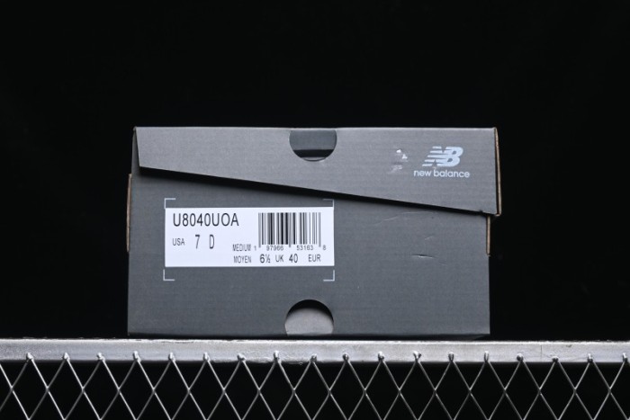 New Balance 8040 Series Cushion Slip-Resistant Wear-Resistant Breathable Low-Top Lifestyle Casual Shoes - U8040UOA