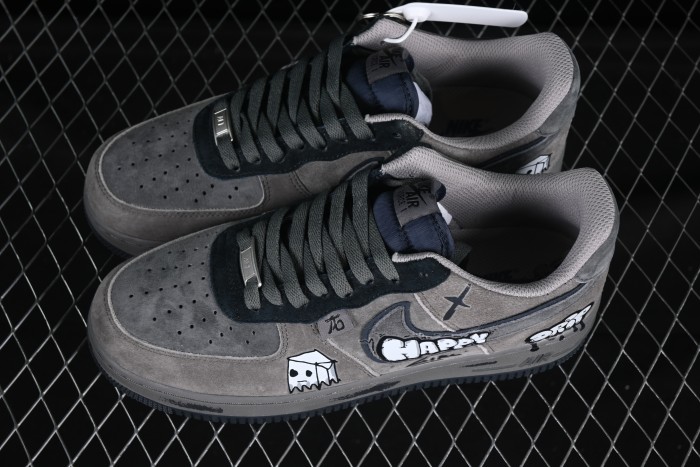 Nike Air Force 1'07 Low  Box Ghost  Comic Series Casual Sneakers - CD1221-806