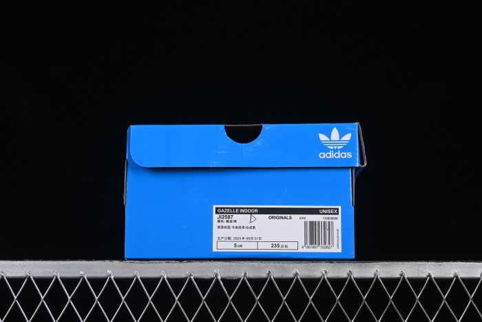 Adidas Originals Gazelle Indoor JI2587 Retro Casual Slip-Resistant Durable Low-Top Sneakers - JI2587