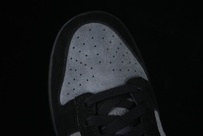 Nike Dunk Low Casual Sneakers in Black-Grey Colorway - HQ1931-001