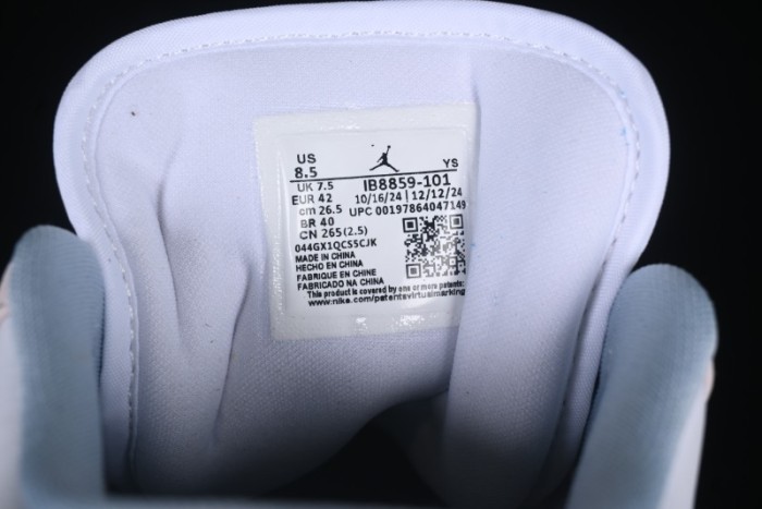 Nike Air Jordan 1 Low AJ1 Carved Pink Low-Top Casual Sneakers - IB8859-101