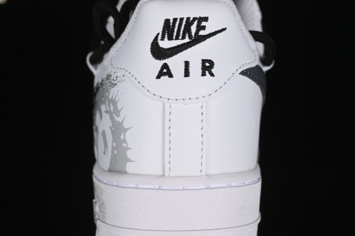 Nike Air Force 1 '07 Low Peace Dove Spray Custom Low-Top Casual Sneakers - ZH0316-031