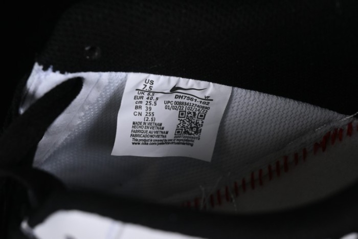 Nike Air Force 1 '07 Low Casual Sneakers with Black and White Graffiti Panda Design - DH7561-222