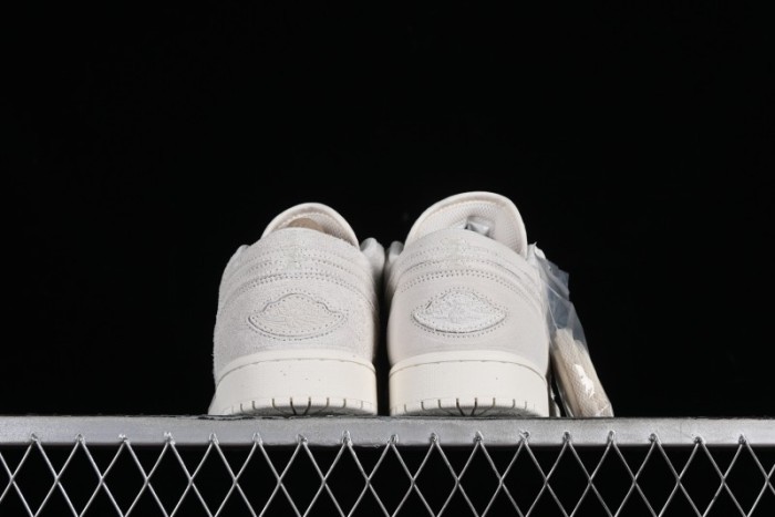 Nike Air Jordan 1 Low AJ1 Casual Sneakers in Earth Gray - FQ3055-100 1