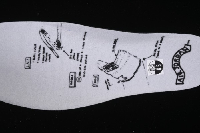 Nike Air Jordan 1 High OG AJ1 Fragment Design Collaboration High-Top Basketball Shoes - DZ5485-041