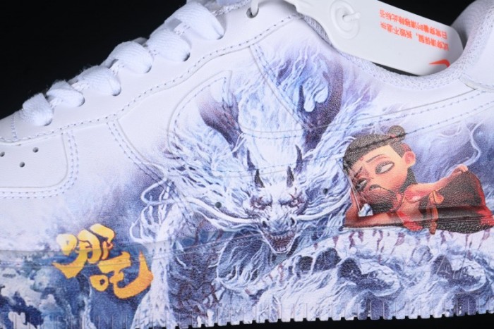 Nike Air Force 1 '07 Low Casual Sneakers with All-sole Air Cushion - DD8959-100