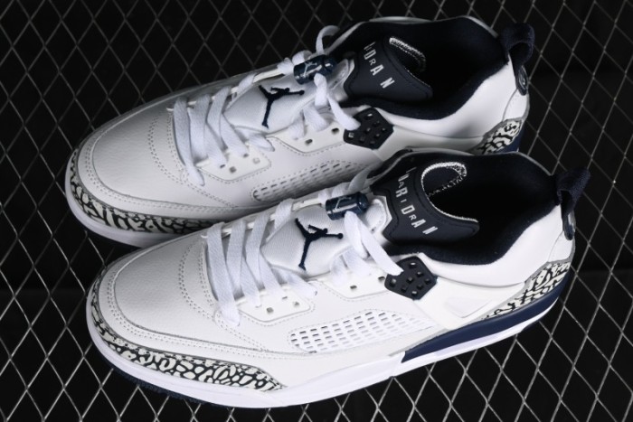 Nike Jordan Spizike Low AJ Hybrid Sneakers with Classic White-Black Colorway - FQ1759-104 1