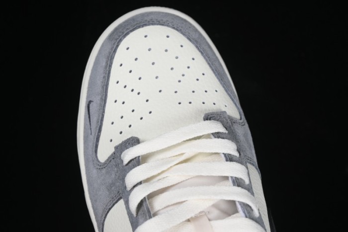 Nike SB Dunk Low The North Face Collaboration Beige Grey Double Swoosh Anniversary Custom Low-Top Casual Skate Shoes - DJ2024-067