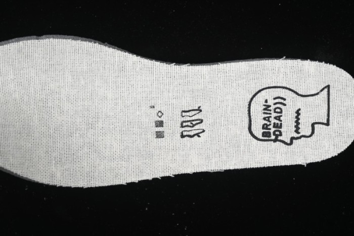 Converse x Brain Dead High Top Casual Sneakers with Mismatched Camouflage Design - A12219C