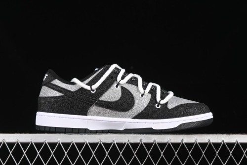 Nike SB Dunk Low Gucci Collaboration - Black Star Hook Anniversary High-End Custom Low-Top Casual Skate Shoes - SJ2068-268