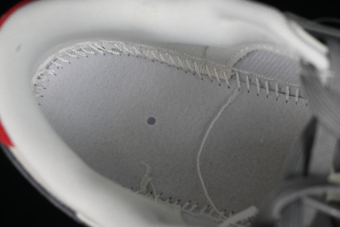 Nike SB Dunk Low Stussy Collaboration - Grey Pigskin Red Tail Anniversary High-End Custom Low-Top Casual Skate Shoes - XY2025-015