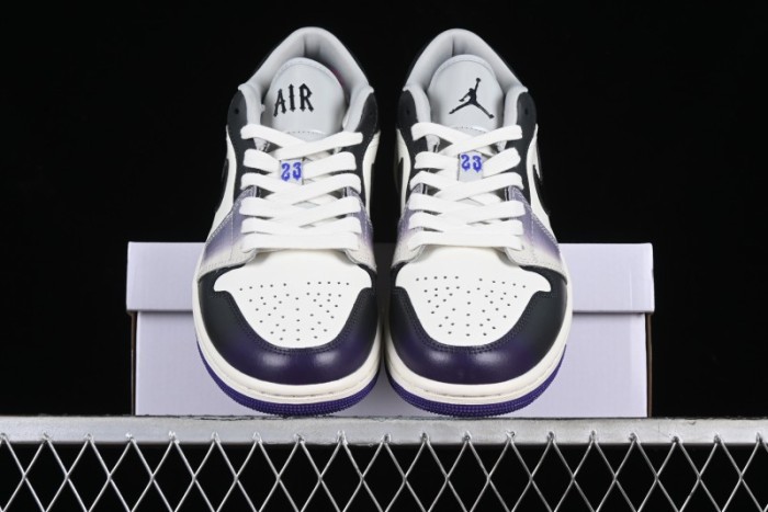 Nike Air Jordan 1 Low  Purple  Casual Sneakers - HF5759-101