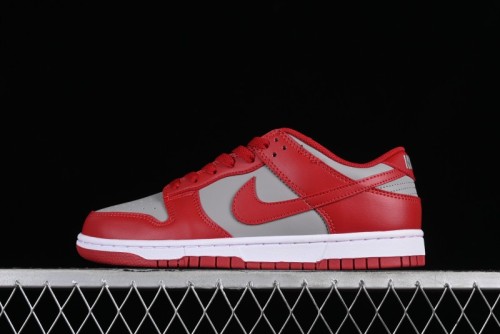 Nike SB Dunk Low Grey Red Colorway Low-Top Casual Skateboarding Shoes - CW1590-0002 1