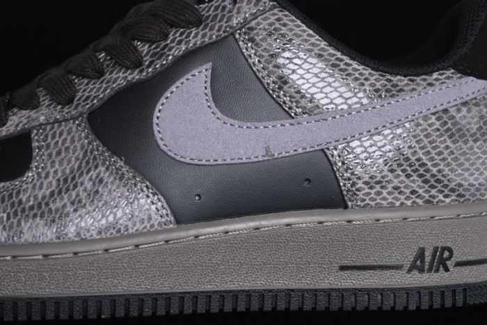 Nike Air Force 1 '07 Low Snake Year Themed Low-Top Casual Sneakers - HF2898-001