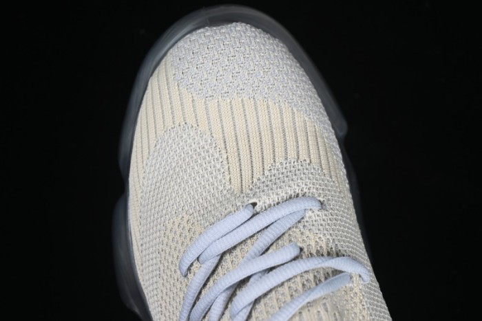 Grounds Big Bubble High Platform Sneakers Transparent Blue - AJE5