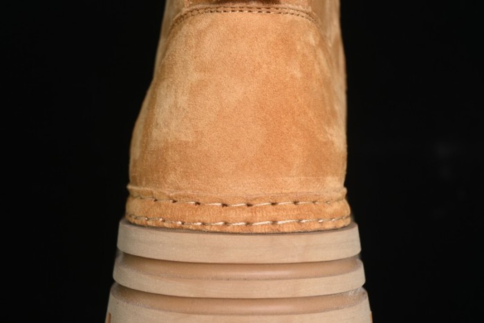 ECCO Exostrike Series Work Leather Anti-Slip Platform Boots - 63890801003