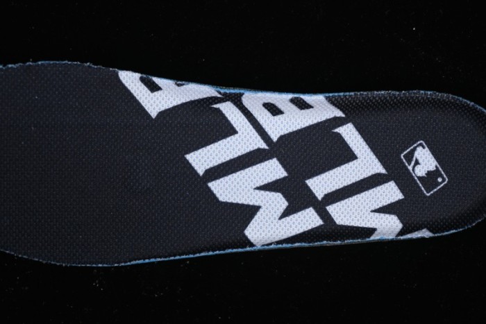 New York Yankees Chunky Liner Mid Denim Monogram Sandals with Velcro Closure and Thick Sole - 3ASXCHL4N50GRS