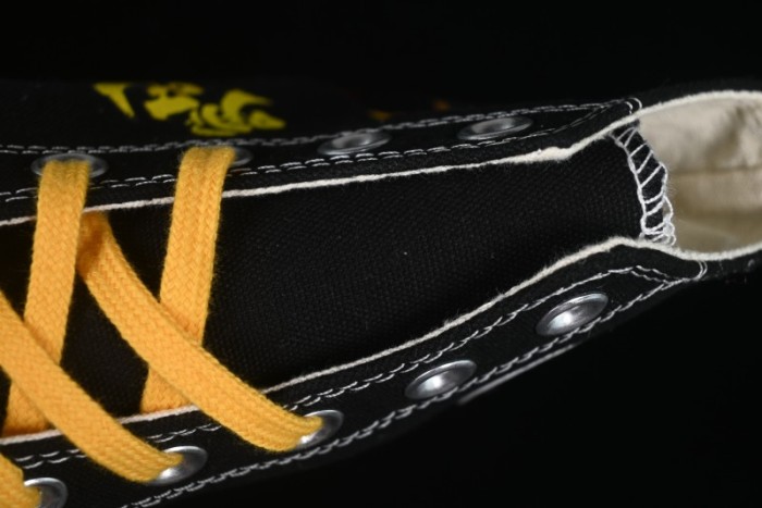 Converse Chuck 1970s High-Top Casual Canvas Sneakers with Classic Graffiti Limited Edition Three-Star Logo - 162050C