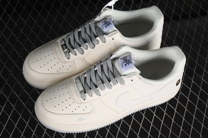 Nike Air Force 1 '07 Low Bape Collaboration - Off-White Starry Sky FG6688-104