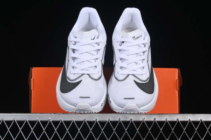 Nike Zoom Fly 6 Lightweight Responsive Running Shoes with React Foam and Carbon Fiber Plate - FN8454-100