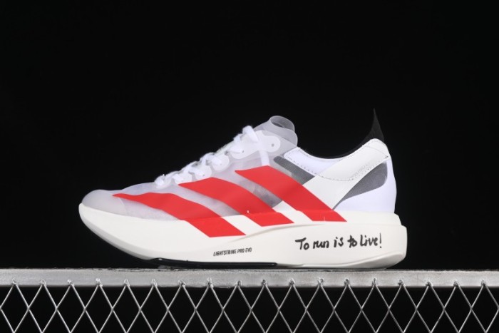 Adidas Adizero Evo IH5565 Ultra-Lightweight Breathable Cushioned Running Shoes