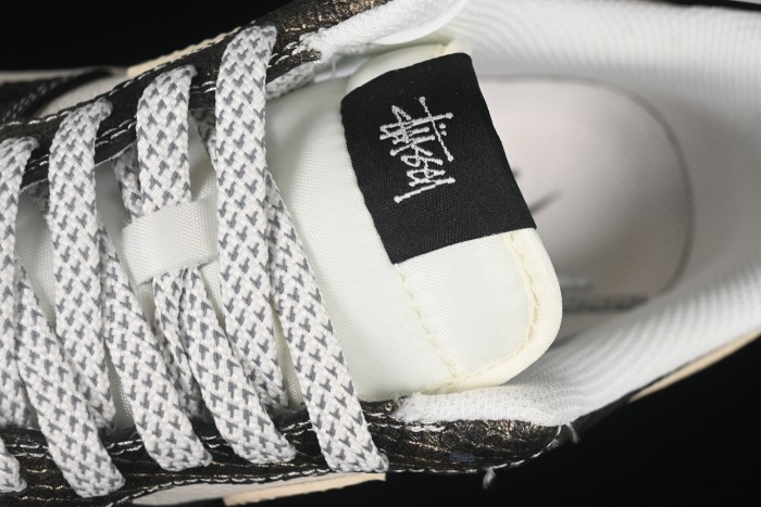 Nike Air Force 1 '07 Low Stussy Collaboration Gradient Snake Print Casual Sneakers - XS1958-556