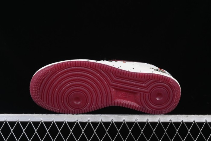 Nike Air Force 1 '07 Low  Grandma Christmas  Limited Edition Custom Casual Sneakers - FZ5068-616