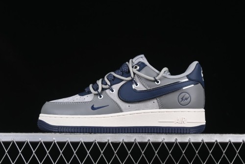 Nike Air Force 1 '07 Low Lightning Collaboration Cement Grey Drawstring Casual Sneakers - SJ1198-111