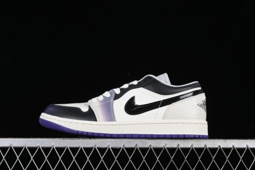 Nike Air Jordan 1 Low  Purple  Casual Sneakers - HF5759-101