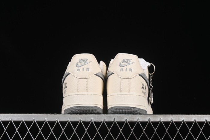 Nike Air Force 1'07 Low Kaws Collaboration Beige Grey Casual Sneakers - KK1988-078