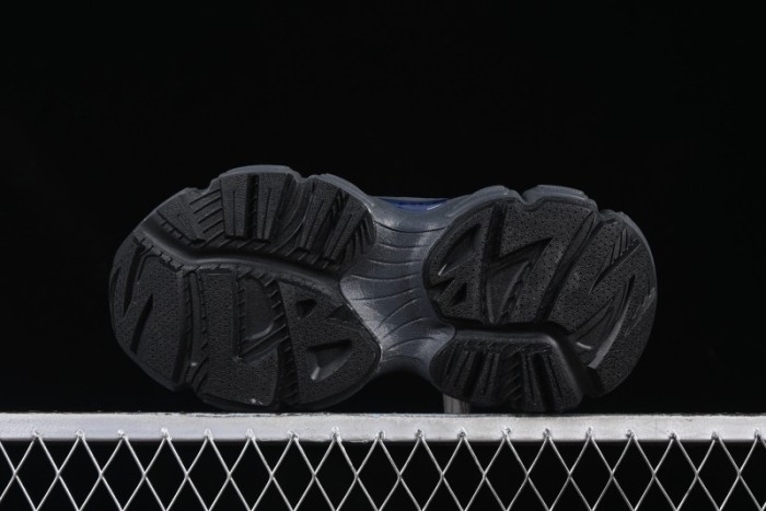 New York Yankees MLB Winner Chunky Height Increasing Thick Sole Running Shoes - 3ASHWD15N50BKS