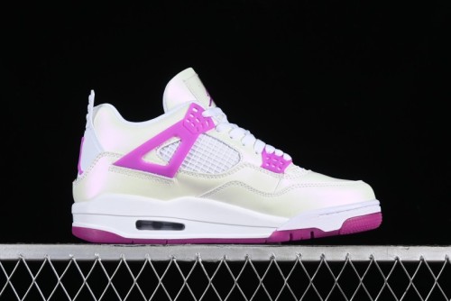 Nike Air Jordan 4 Retro Sneakers with Hyper Violet Accents - FQ1314-151 1