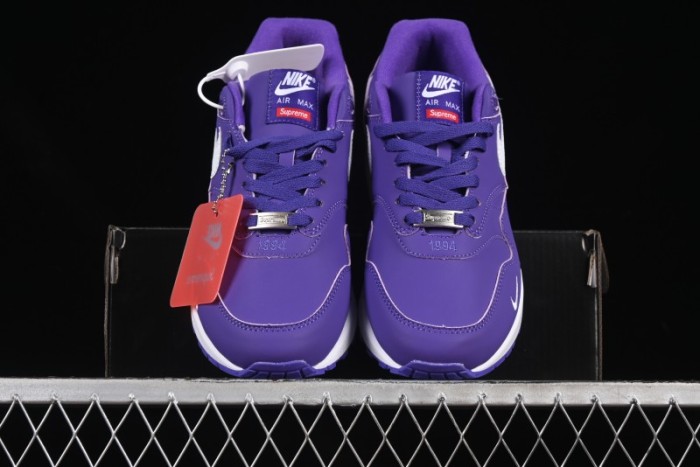 Nike Air Max 1 Retro Running Shoes with Half-Sole Air Cushion - HF8813-500