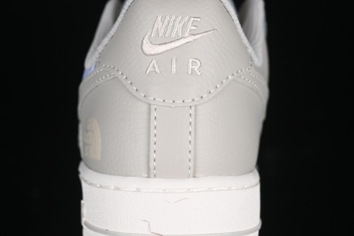 Nike Air Force 1 '07 Low The North Face Collaboration Light Blue Gum Sole Low-Top Casual Sneakers - DM6688-022